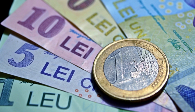 Leul pierde la euro și francul elvețian, dar câștigă la dolar - leul-1505742034.jpg