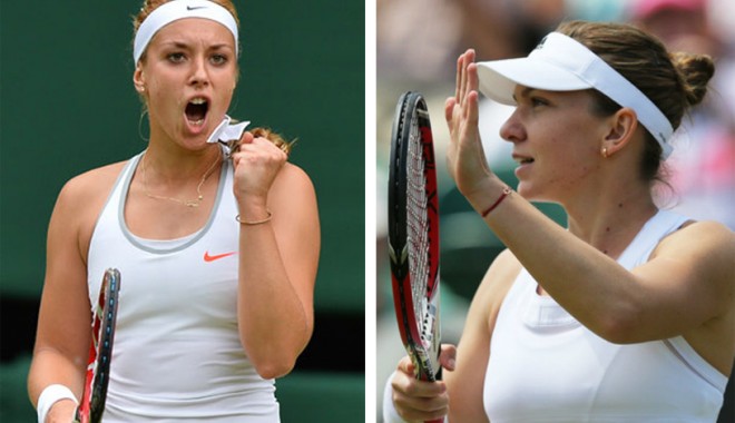 Simona Halep, prima româncă prezentă în semifinale la Wimbledon, după ce a învins-o pe Sabine Lisicki - li-1404303189.jpg