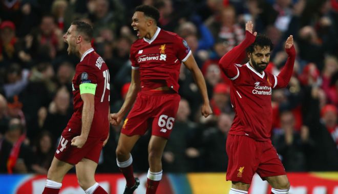 Fotbal / Liverpool, calificată în finala Ligii Campionilor, după 2-4 cu AS Roma - lib-1525295659.jpg