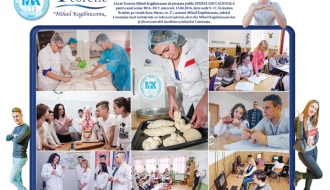 Oferta educațională, prezentată  la Kogălniceanu - liceulkogalniceanu-1460472165.jpg