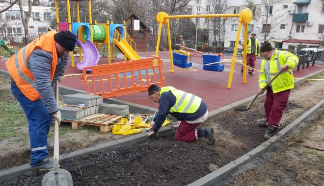 Locurile de joacă de pe străzile Dispensarului și Adamclisi din Constanța, modernizate - locuriledejoacalucrari-1582233750.jpg
