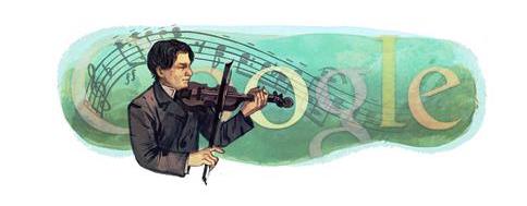 Logo special Google dedicat compozitorului George Enescu - logo-1313734777.jpg