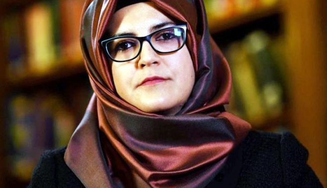 Logodnica jurnalistului ucis Khashoggi, dezamăgită de Trump - logodnica-1540918002.jpg