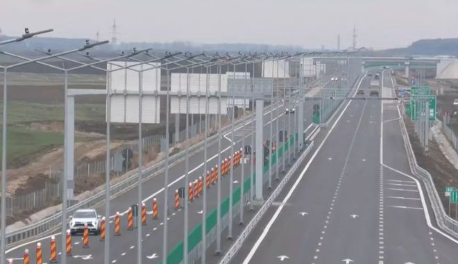 A fost deschisă circulația pe primul lot din Autostrada de Centură a Bucureștiului