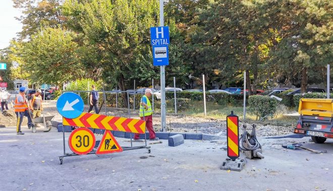 Lucrări în mai multe zone din Constanţa. Unde intervin echipele - lucrari-1632134156.jpg