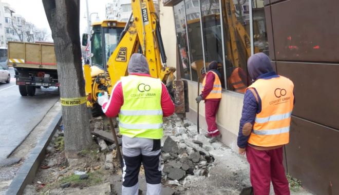 Trotuarele de pe Bulevardul Tomis, reparate de Confort Urban - lucrarile-1579723375.jpg