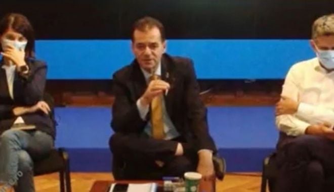 Ludovic Orban surprins fumând la ședință, în timp ce colegii lui purtau mască de protecție - ludovic-1631810109.jpg