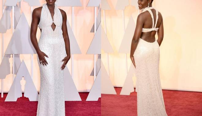 Rochia purtată de Lupita Nyong în seara Oscarurilor, furată din camera de hotel - lupitanyongooscars2015-1425033456.jpg