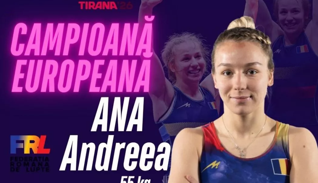Titlu continental! Andreea Beatrice Ana a strălucit la Europenele de lupte de la Tirana - lupte-1777031072.webp