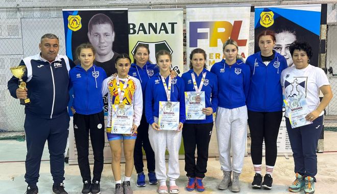 Medalii la Campionatele Naționale pentru luptătorii de la CSM Constanța