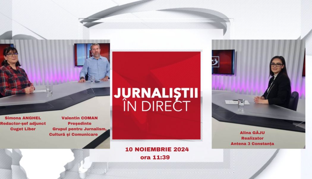 Nu ratați emisiunea „Jurnaliștii în direct”, duminică, 10 noiembrie, pe Antena 3 Constanța! - macheta-1731155918.jpg