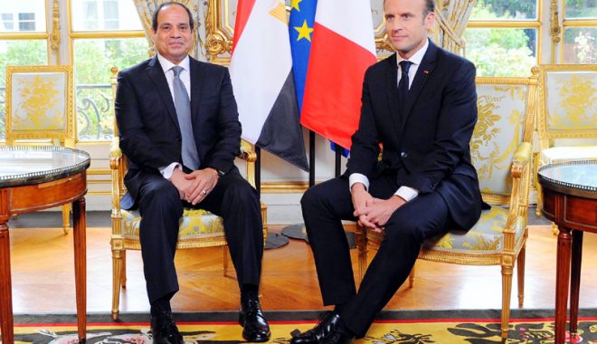 Macron și Al-Sissi doresc o soluție politică în cazul Siriei - macron-1524400994.jpg