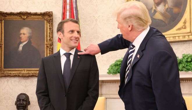 Donald Trump revine: Trebuie să-l facem perfect pe Emmanuel Macron - macron-1524615411.jpg