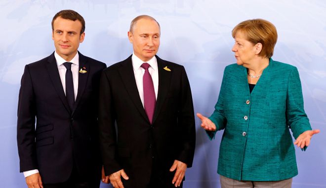 Macron și Merkel îi cer lui Putin 