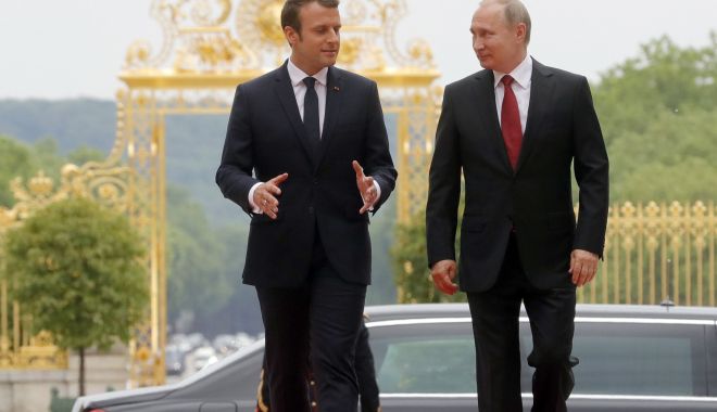 Macron și Putin, convorbire telefonică despre Ucraina și Iran - macron-1568058494.jpg