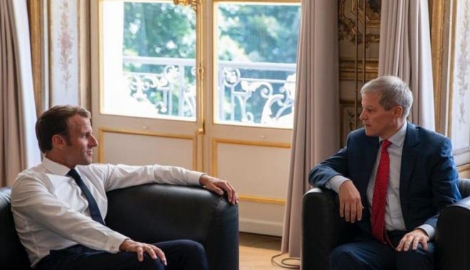Dacian Cioloș a vorbit cu Emmanuel Macron despre comisarii europeni: 
