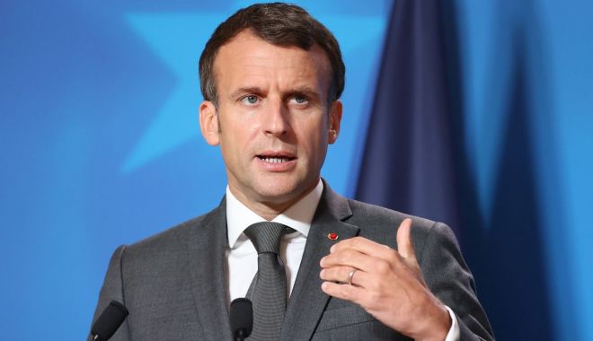 Emmanuel Macron denunță bombardamentele Rusiei din zonele dens populate ale Ucrainei - macron-1648045127.jpg