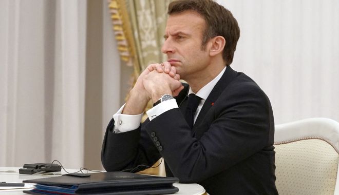 Macron spune din nou că Rusia nu trebuie umilită, în pofida „greşelii istorice” a lui Putin - macron-1654432455.jpg