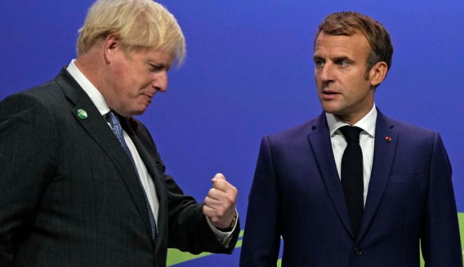 Macron, extrem de critic la adresa lui Boris Johnson, într-o discuție privată - macronjohnosn-1638454360.jpg