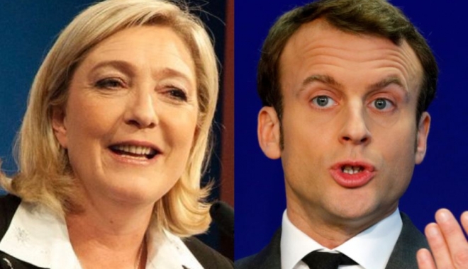 ALEGERI FRANȚA: Macron și Le Pen se confruntă în turul doi. Soarta UE, în mâinile francezilor - macronlepen-1494143091.jpg