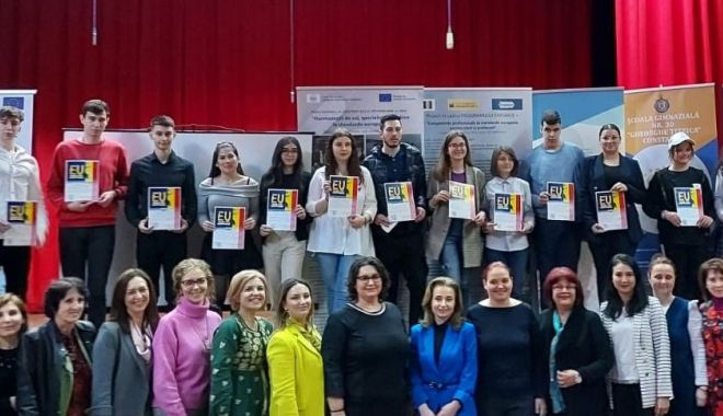 Liceul ”Nicolae Bălcescu” din Medgidia, dublu premiat la etapa județeană a Concursului ”Made for Europe”
