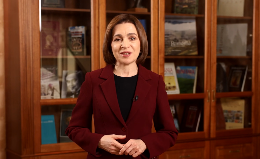 Mesajul preşedintei Maia Sandu de Ziua Naţională: „Iubim România ca pe o soră mai mare”