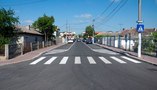 17 străzi din Mangalia, asfaltate cu bani europeni, în cadrul unui proiect transfrontalier
