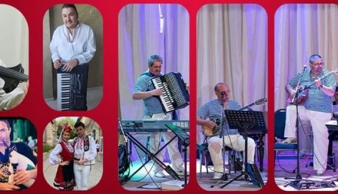Spectacol folcloric multietnic, în Piața Republicii din Mangalia
