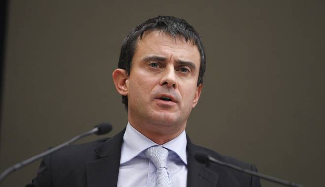 Premierul francez Manuel Valls: 