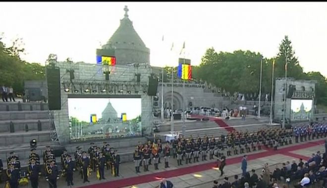 Ceremonie comemorativă la împlinirea a 100 de ani de la desemnarea Ostașului Necunoscut Român, la Mărășești