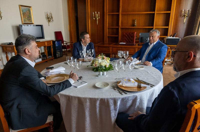 Marcel Ciolacu, despre discuția cu Viktor Orban: "Interes comun în dezvoltarea infrastructurii de transport est-vest"