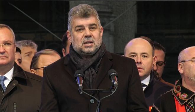 Unirea Principatelor Române / Ciolacu, după ce a fost huiduit: 