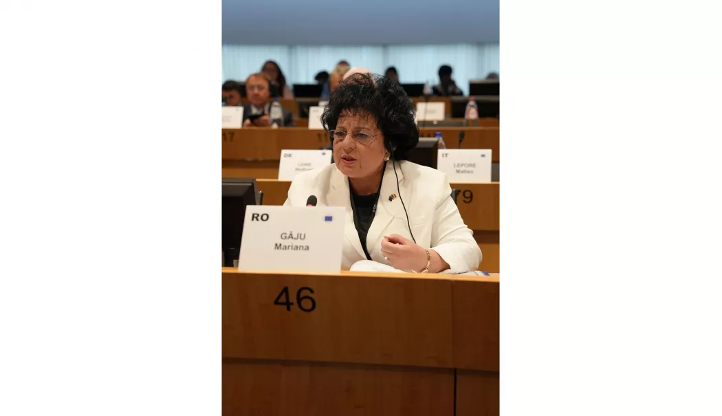 Mariana Gâju, apel la solidaritate și implicare locală, la Parlamentul European: „Nu mai avem luxul neutralității” - mariana-gaju-1778173474.webp
