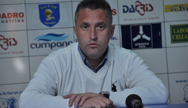 Fotbal, FC Farul / Marian Pană: 