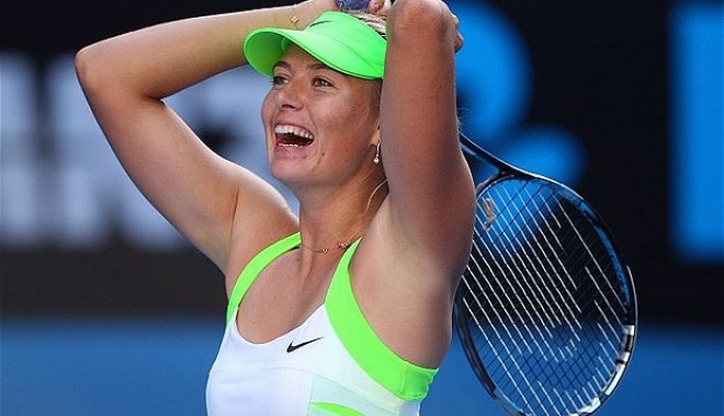 Sharapova calificată pentru a treia oară în finală la Melbourne - mariasharapova-1327568537.jpg