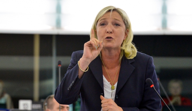 Marine Le Pen,  în România: 