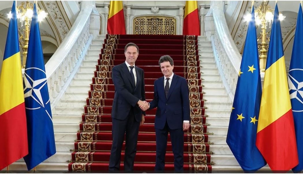 Mesajul lui Mark Rutte, la Cotroceni: „NATO investește în România. Dacă ar exista un atac, tot NATO va veni să vă salveze”