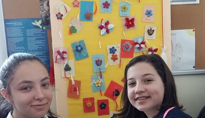 Mărțișoare din suflet, de la elevii școlii din Agigea - martisoare-1488388908.jpg