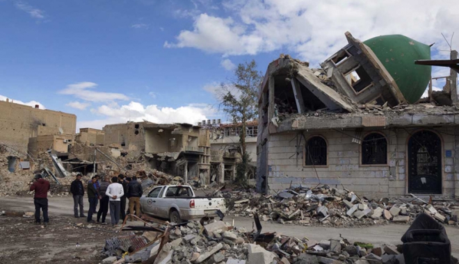 Masacru în Siria! 10 copii,  uciși în raiduri aeriene, în estul țării - masacru-1482934365.jpg