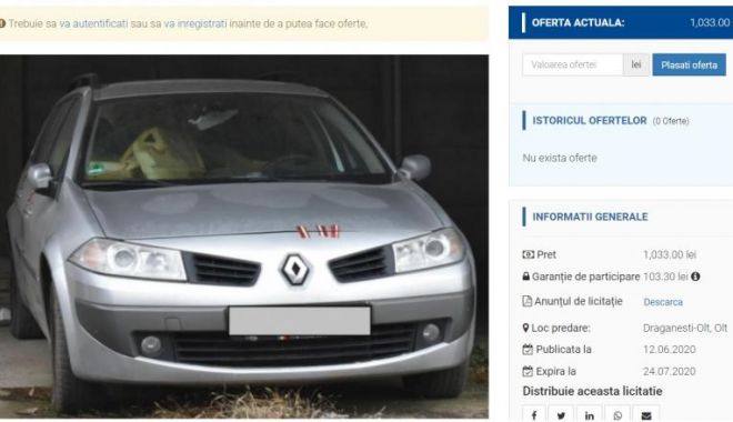 Mașina cu care Dincă le-a răpit pe Alexandra Măceșanu și Luiza Melencu, scoasă la vânzare - masina-1592909542.jpg