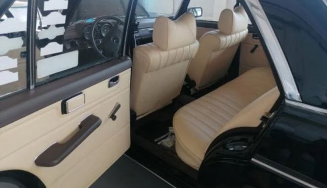 Mercedes "bot de cal", restaurat complet, adus la RAR. Inspectorii au publicat fotografii cu mașina retro