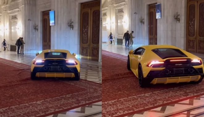 VIDEO viral cu un Lamborghini care circulă pe holurile Parlamentului României - masina-1670606696.jpg