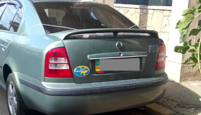 Mașină căutată în Cehia, confiscată în județul Constanța - masinacautatincehiaconfiscata1-1410808699.jpg