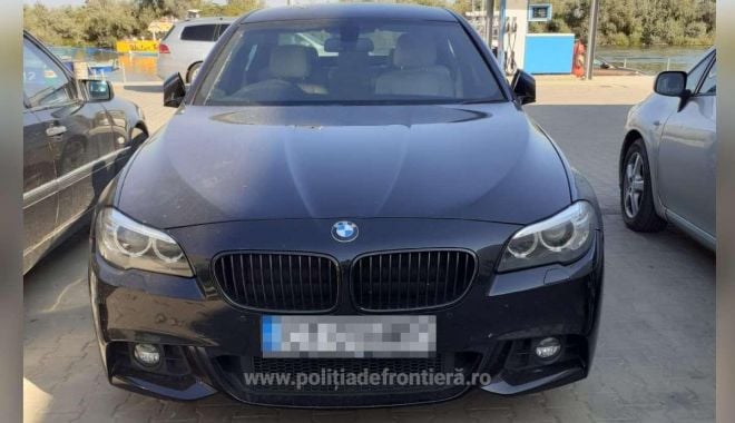 Autoturism de lux căutat de autoritățile din Marea Britanie, descoperit de poliţiştii de frontieră constănţeni - masinafurata-1629704697.jpg