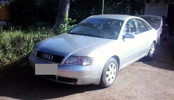 Audi A6 furat, găsit în Punctul  de Trecere a Frontierei Negru Vodă - masinafurataudigarda1-1369320593.jpg