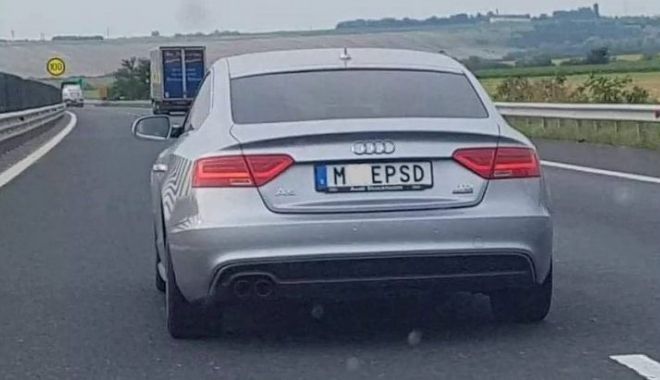 INFORMAȚIA ZILEI despre șoferul cu numere de înmatriculare 