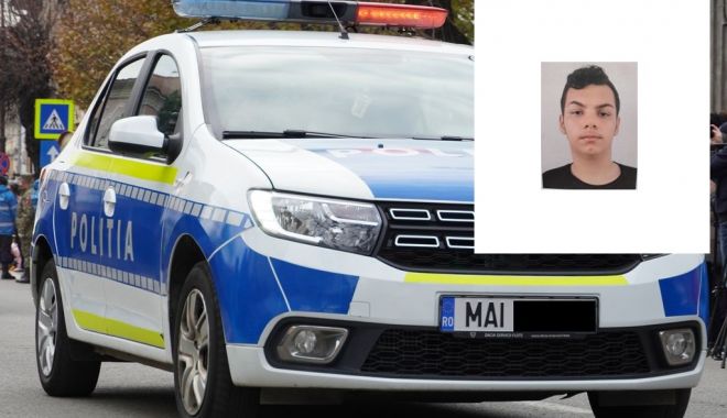 Poliţia Constanţa, apel către locuitori! Dacă aţi văzut acest adolescent, alertaţi 112 - masinapolitie-1-1682667661.jpg