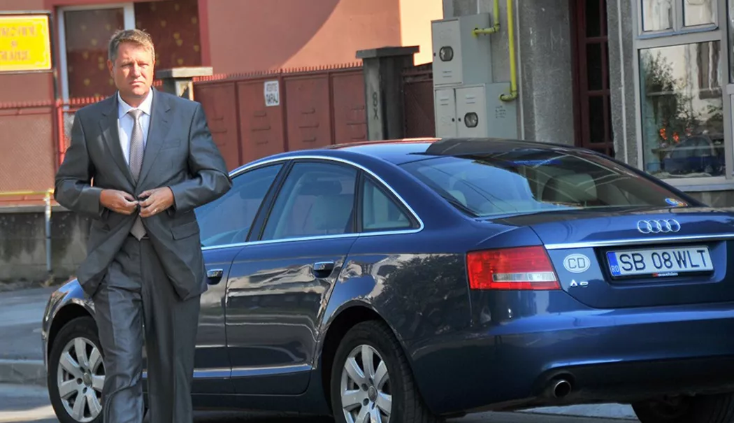 Mașina de protocol a lui Klaus Iohannis a fost scoasă la licitație - masinapresedinteklausiohannisaud-1770376059.webp
