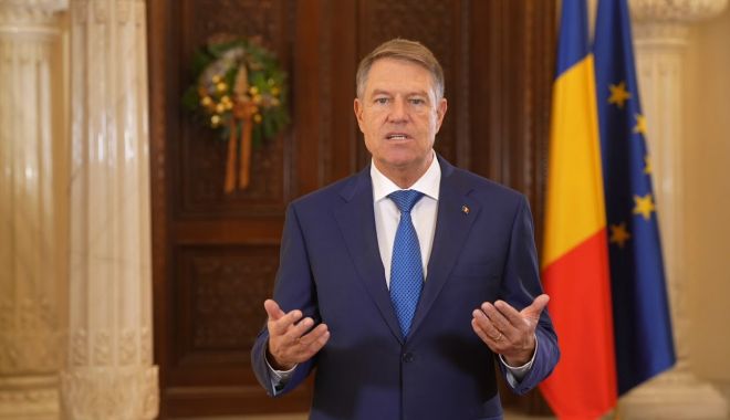 Ce a transmis românilor, președintele României, Klaus Iohannis, cu prilejul Anului Nou