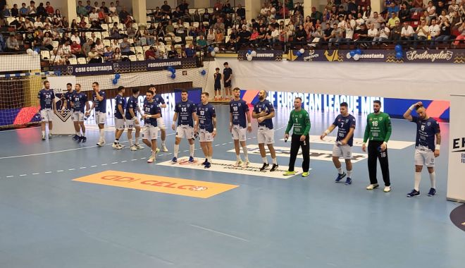 GALERIE FOTO Handbaliștii de la CSM Constanța, față în față cu super-echipa Sporting Lisabona